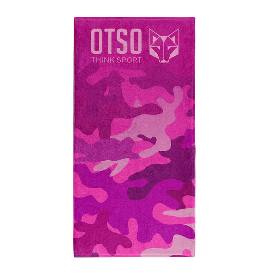 Toalha Microfibra - Camo Pink