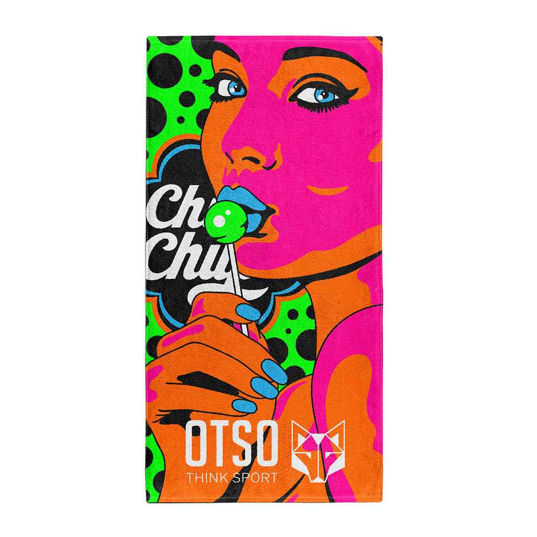 Tovallola de microfibra - Chupa Chups Warhool