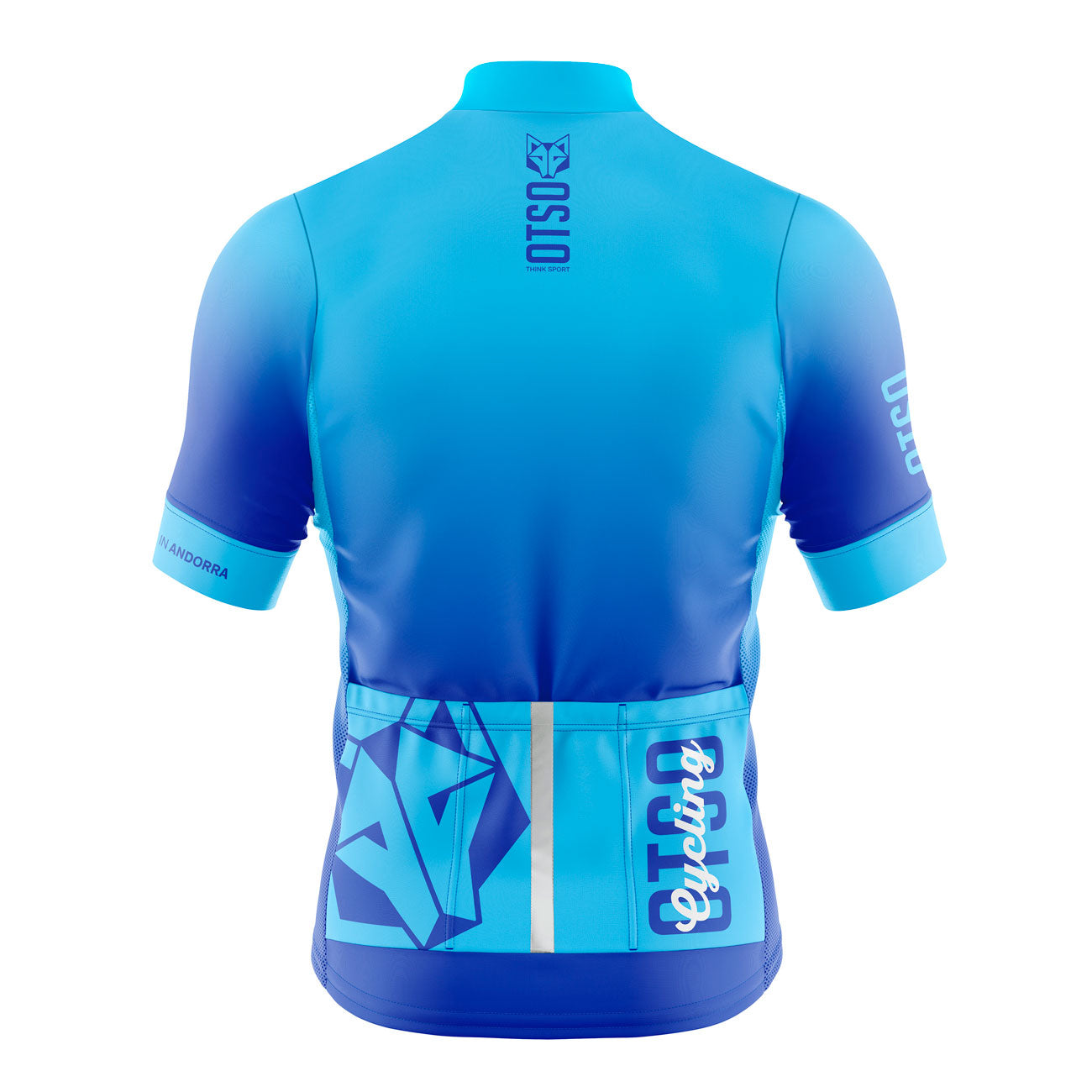 Maillot de ciclisme màniga curta dona - Fluo Blue (Outlet)