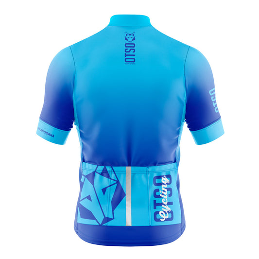 Maillot de cyclisme manches courtes femme - Fluo Blue (Outlet)