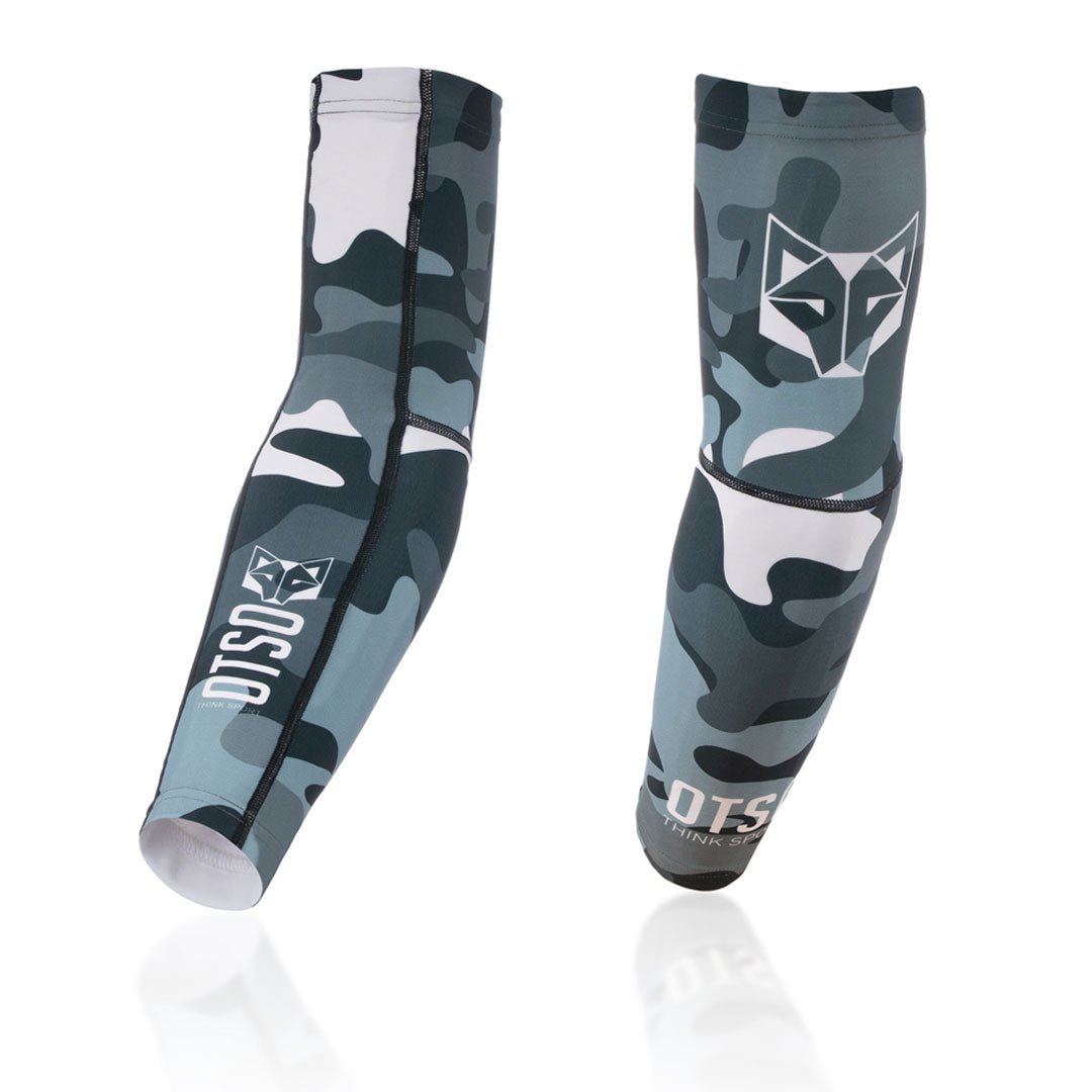 Arm Sleeves - Camo Grey