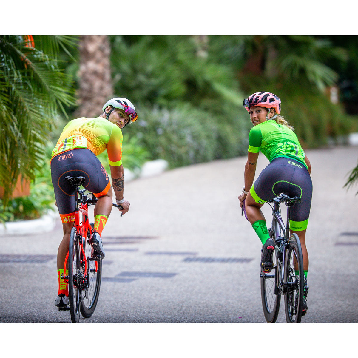 Women's Cycling Shorts - Fluo Green (Outlet)