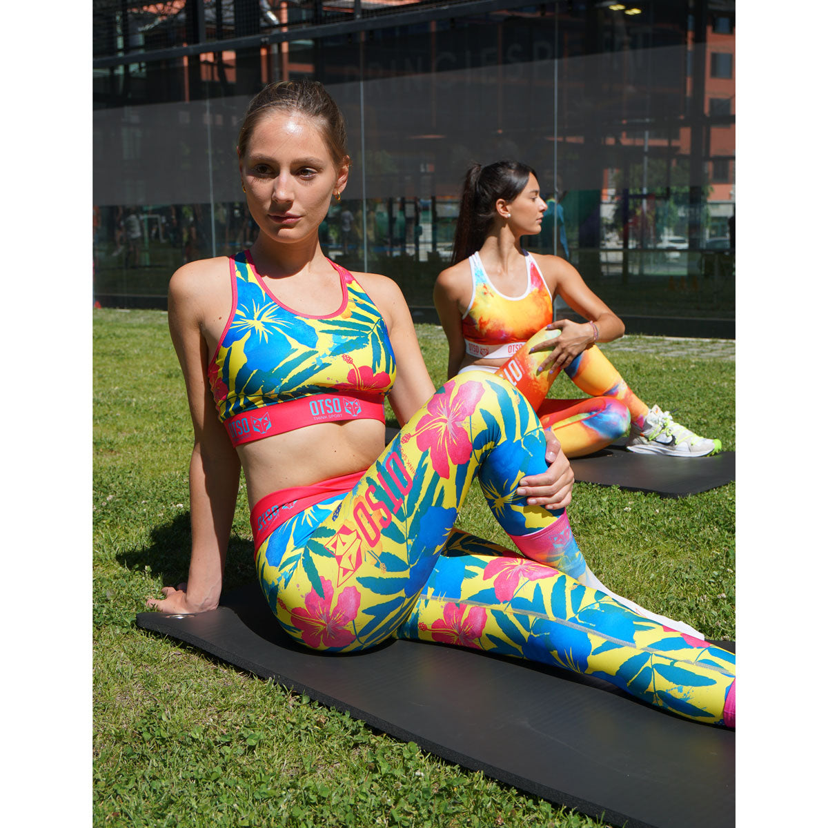 Top desportivo - Floral