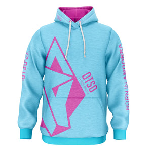 Dessuadora - Light Blue & Pink