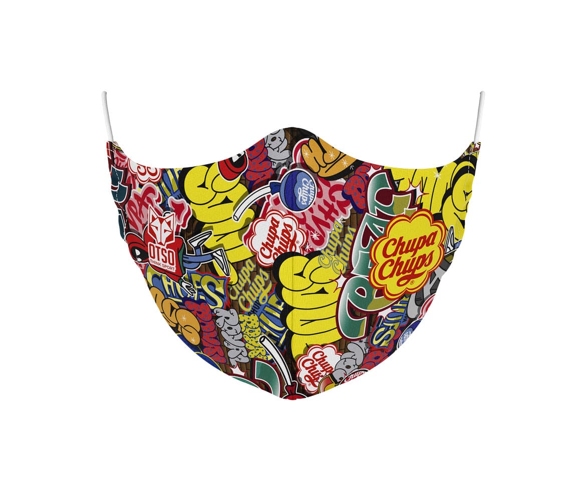 Maschera Chupa Chups Graffiti (Outlet)