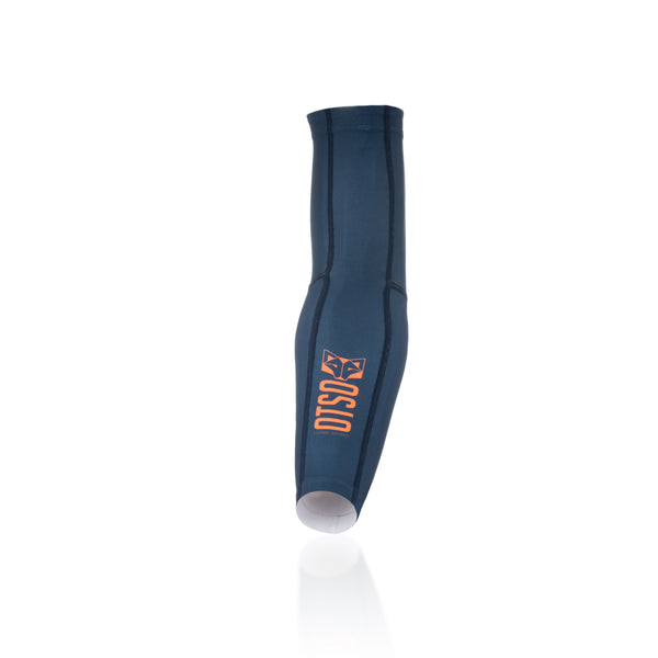 Arm sleeves ultra light - Navy Blue & Fluo Orange