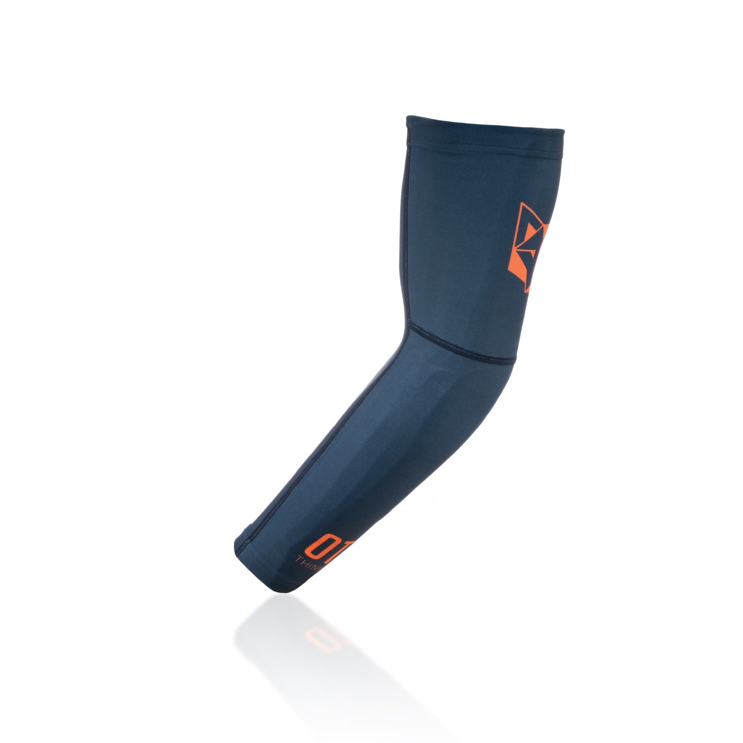 Arm sleeves ultra light - Navy Blue & Fluo Orange