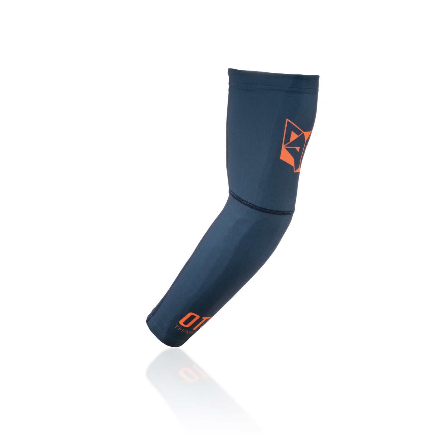 Arm sleeves ultra light - Navy Blue & Fluo Orange