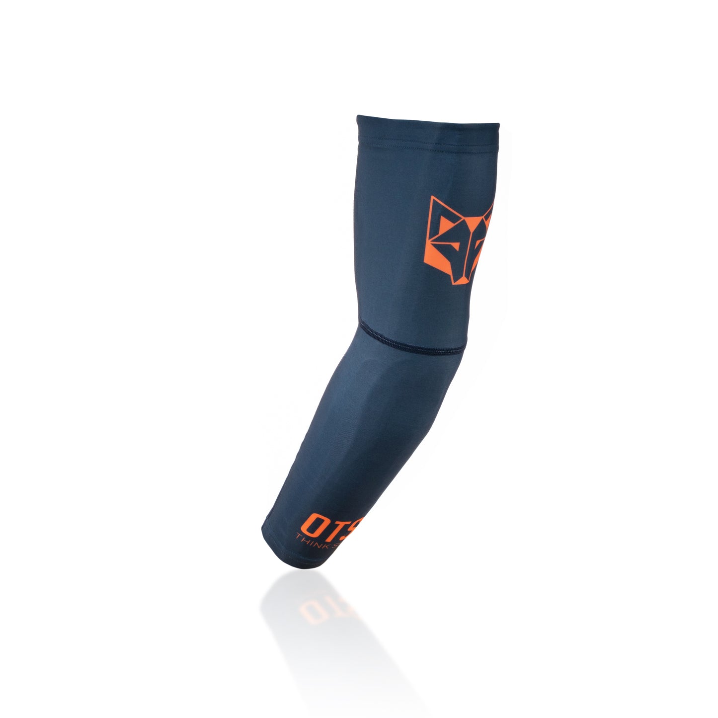 Arm sleeves ultra light - Navy Blue & Fluo Orange