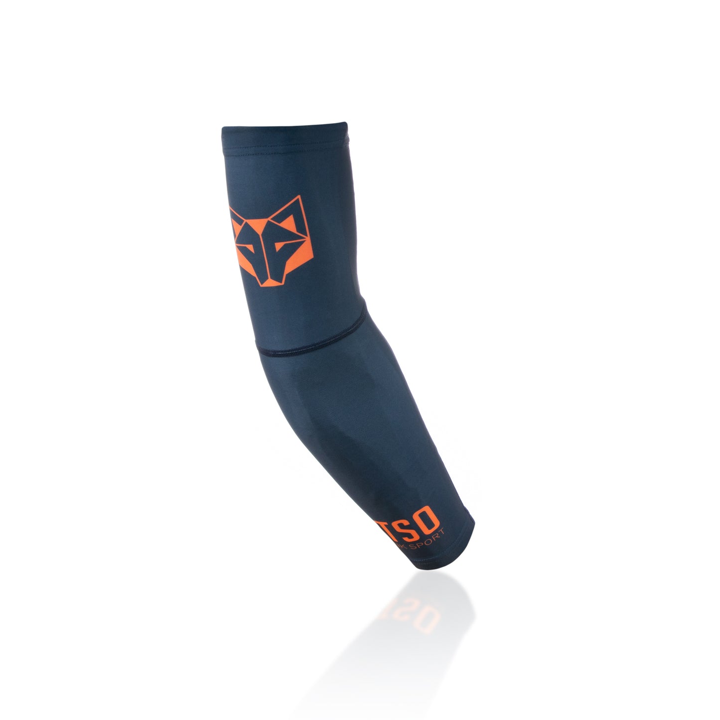 Arm sleeves ultra light - Navy Blue & Fluo Orange
