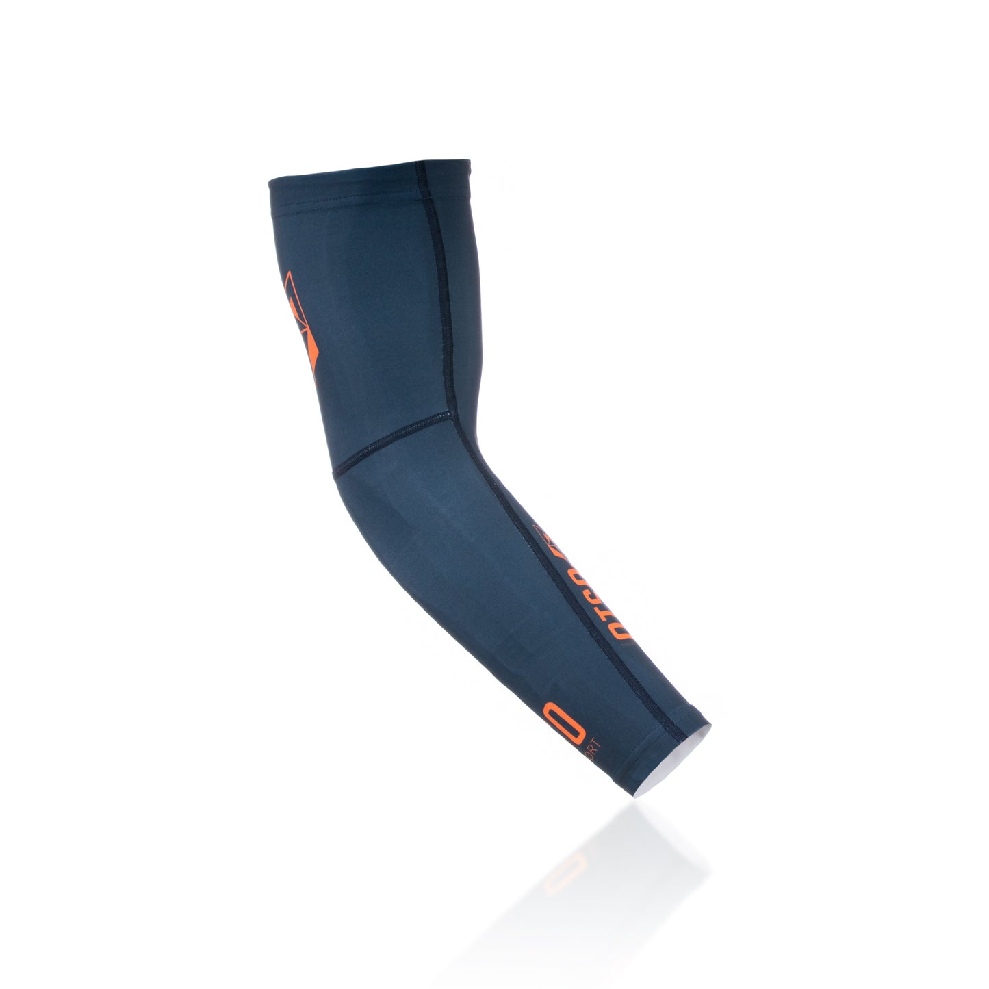 Arm sleeves ultra light - Navy Blue & Fluo Orange