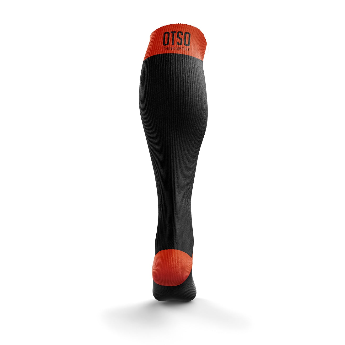 Chaussettes Recovery - Black & Fluo Orange