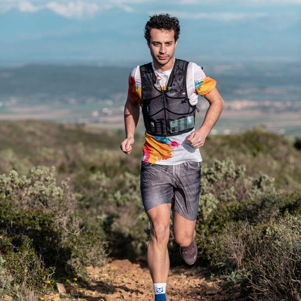 Zaino da corsa trail - Jeans nero