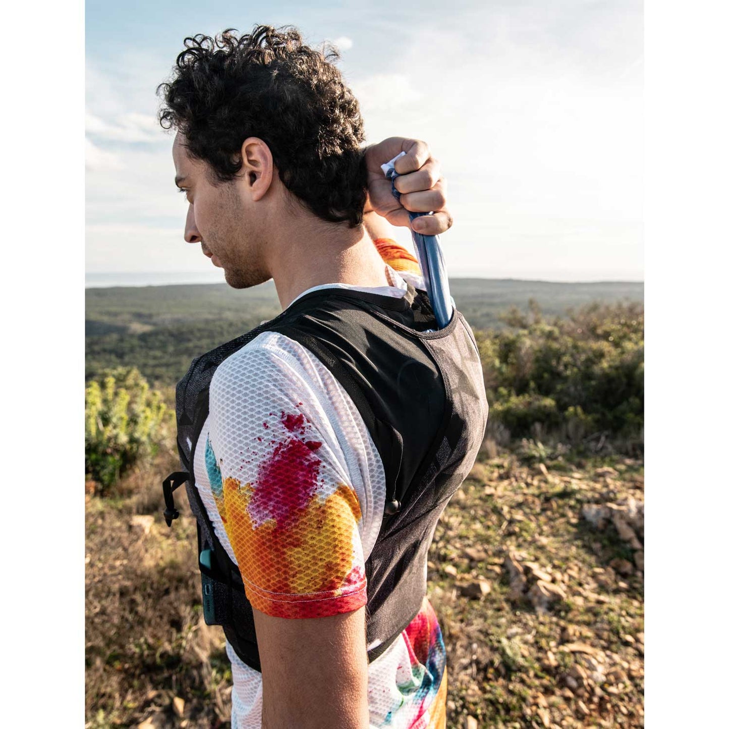 Zaino da corsa trail - Jeans nero