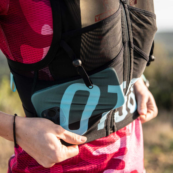 Motxilla trail running - Black & Turquoise