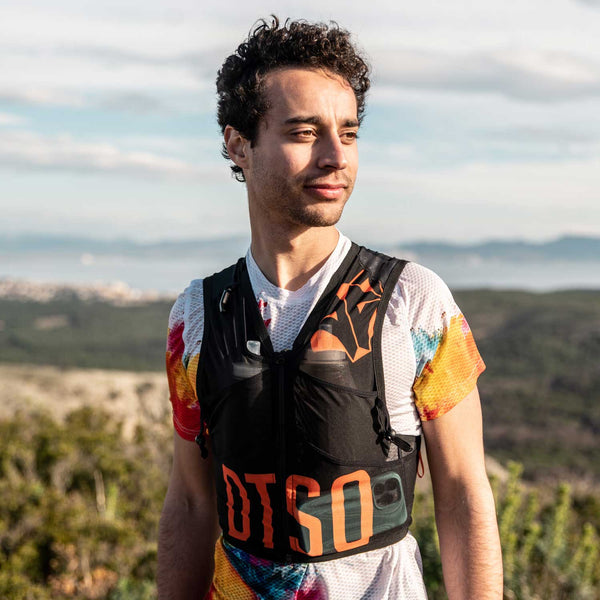 Motxilla trail running - Black & Orange