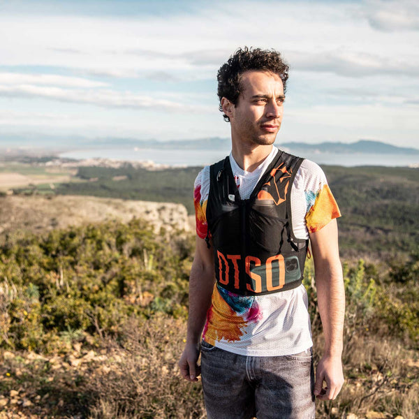 Motxilla trail running - Black & Orange