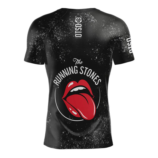 Short sleeve t-shirt for men - Running Stones