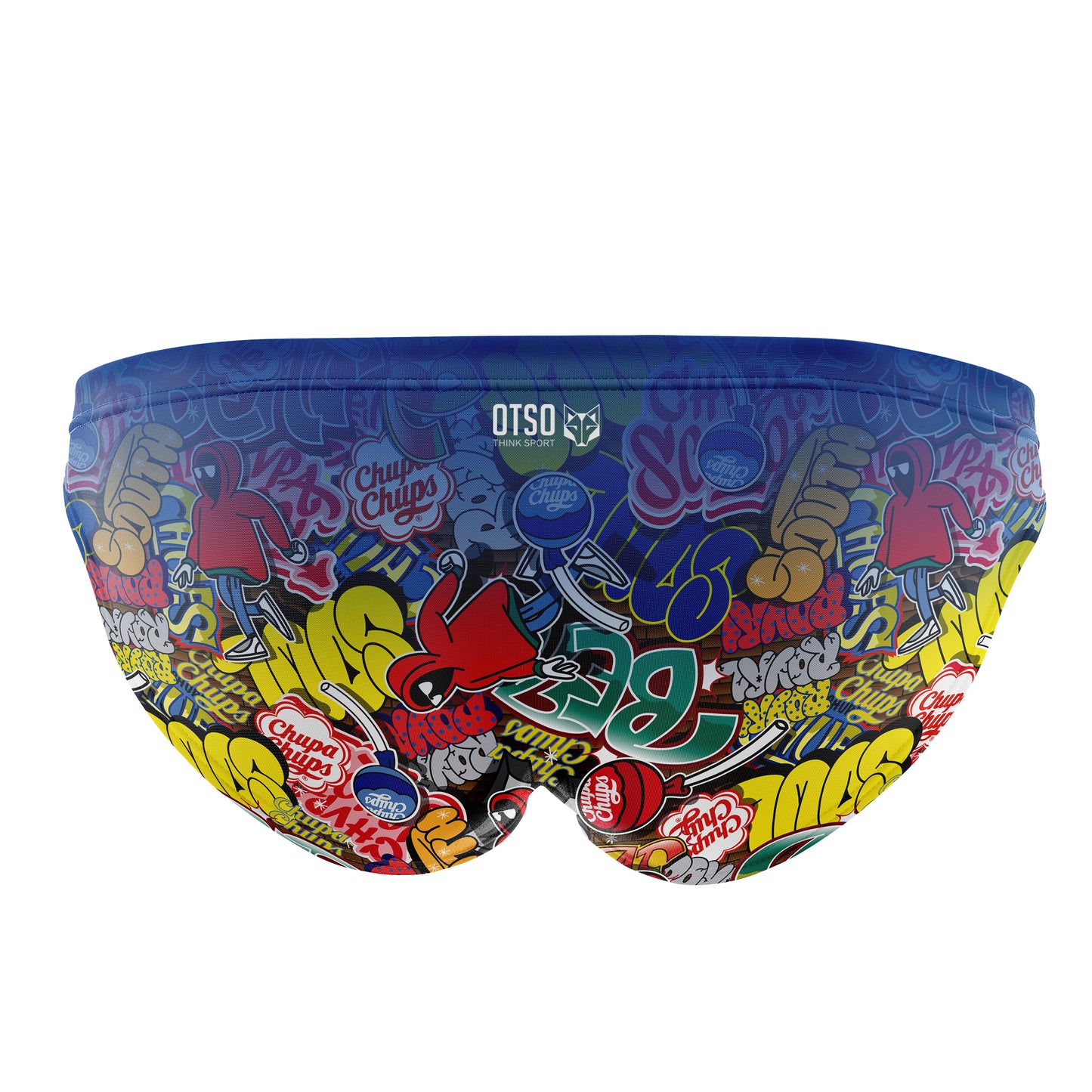 Men's slip swimsuit - Chupa Chups Graffiti