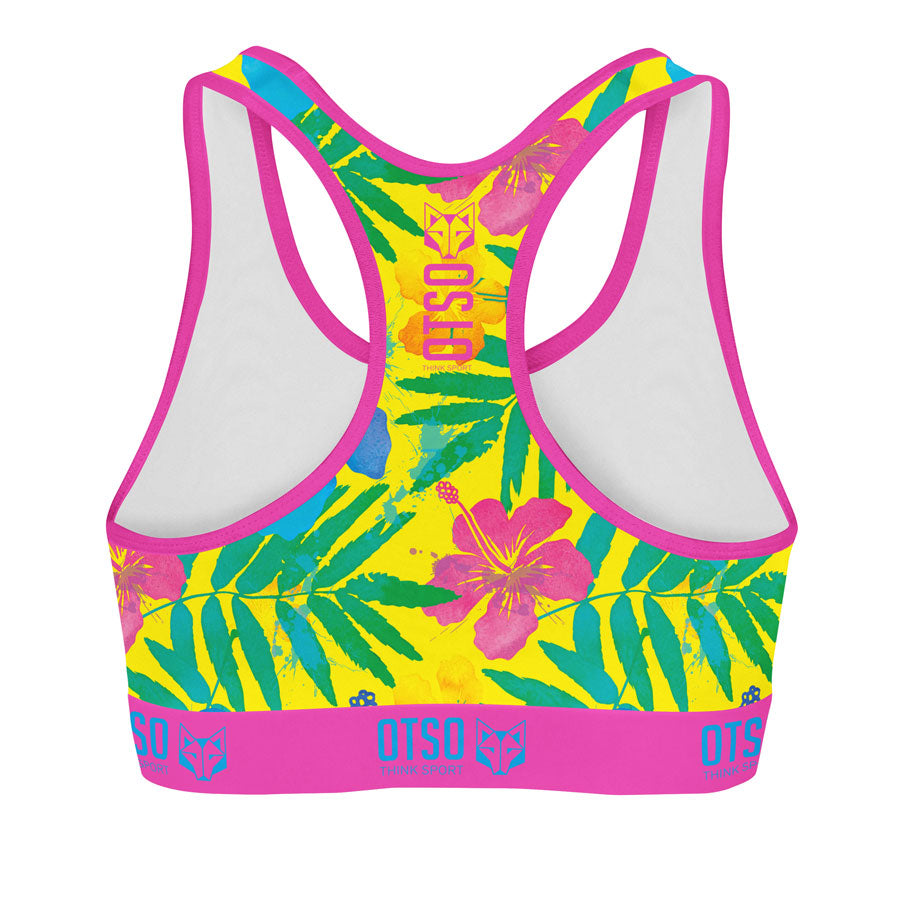 Top desportivo - Floral