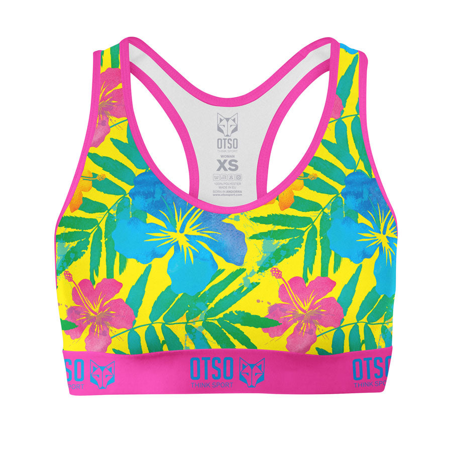 Top desportivo - Floral
