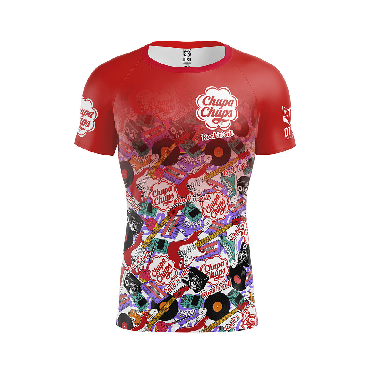 Camiseta manga curta homem - Chupa Chups Rock'n'Roll (Outlet)