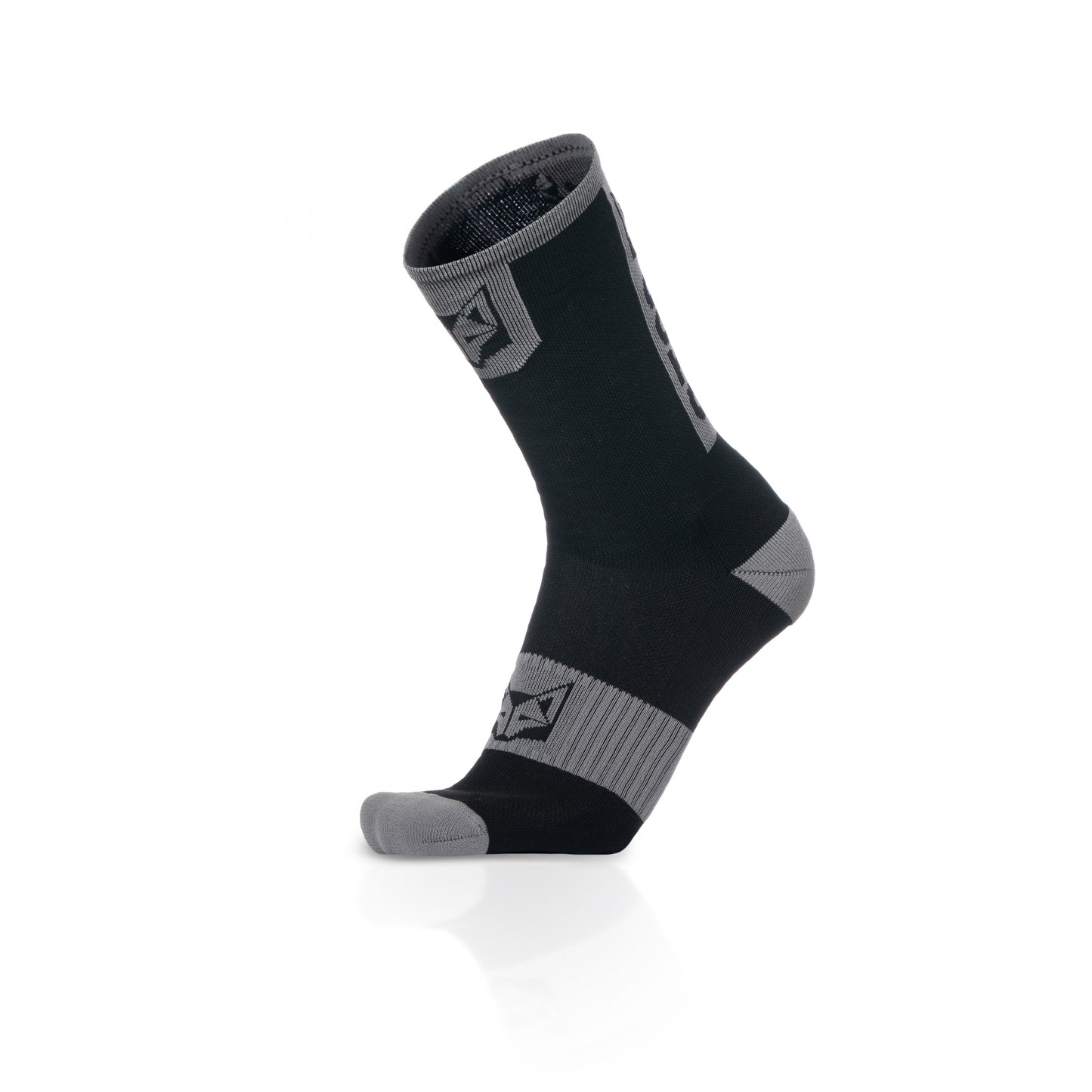 Calzini da ciclismo - Black & Silver Grey