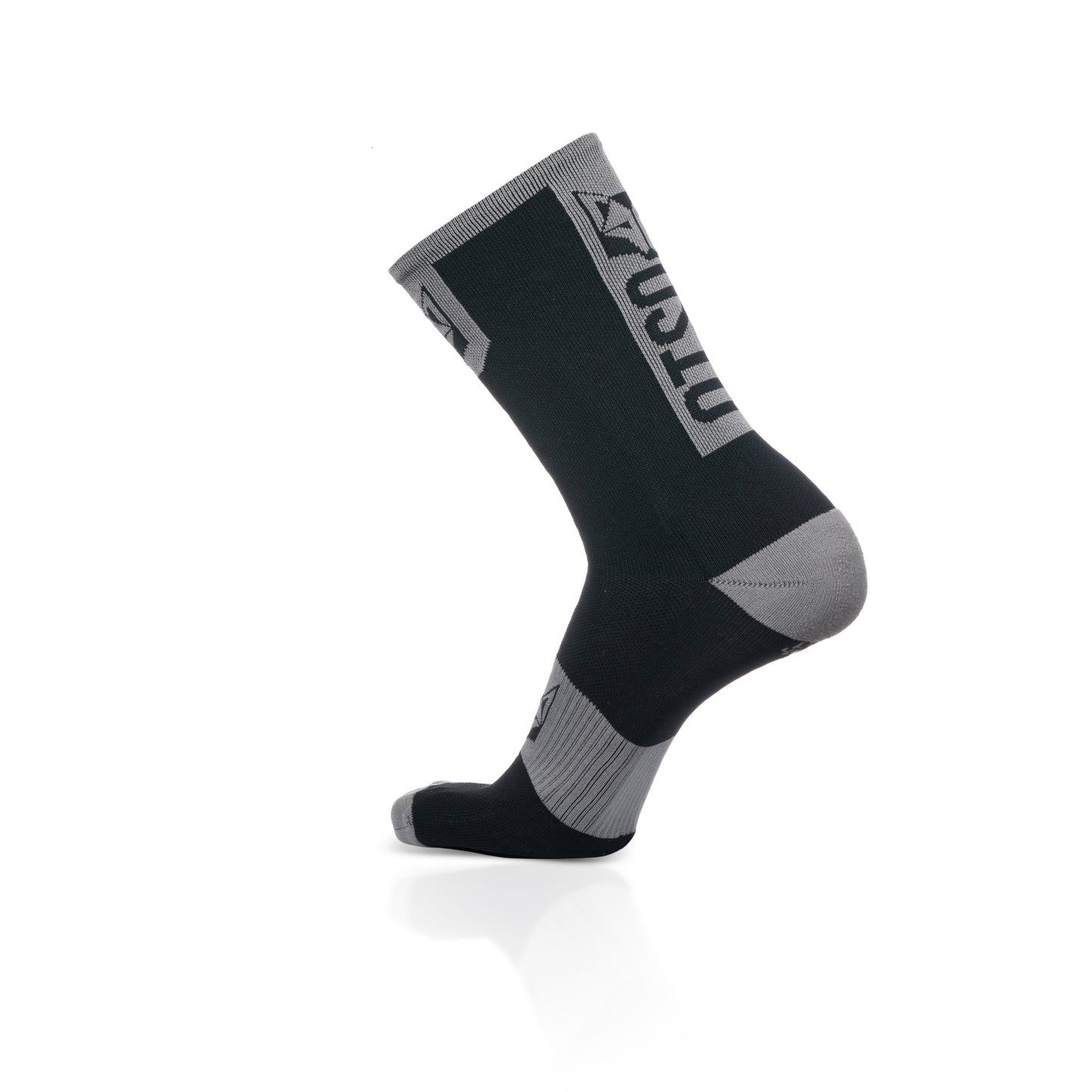 Calzini da ciclismo - Black & Silver Grey