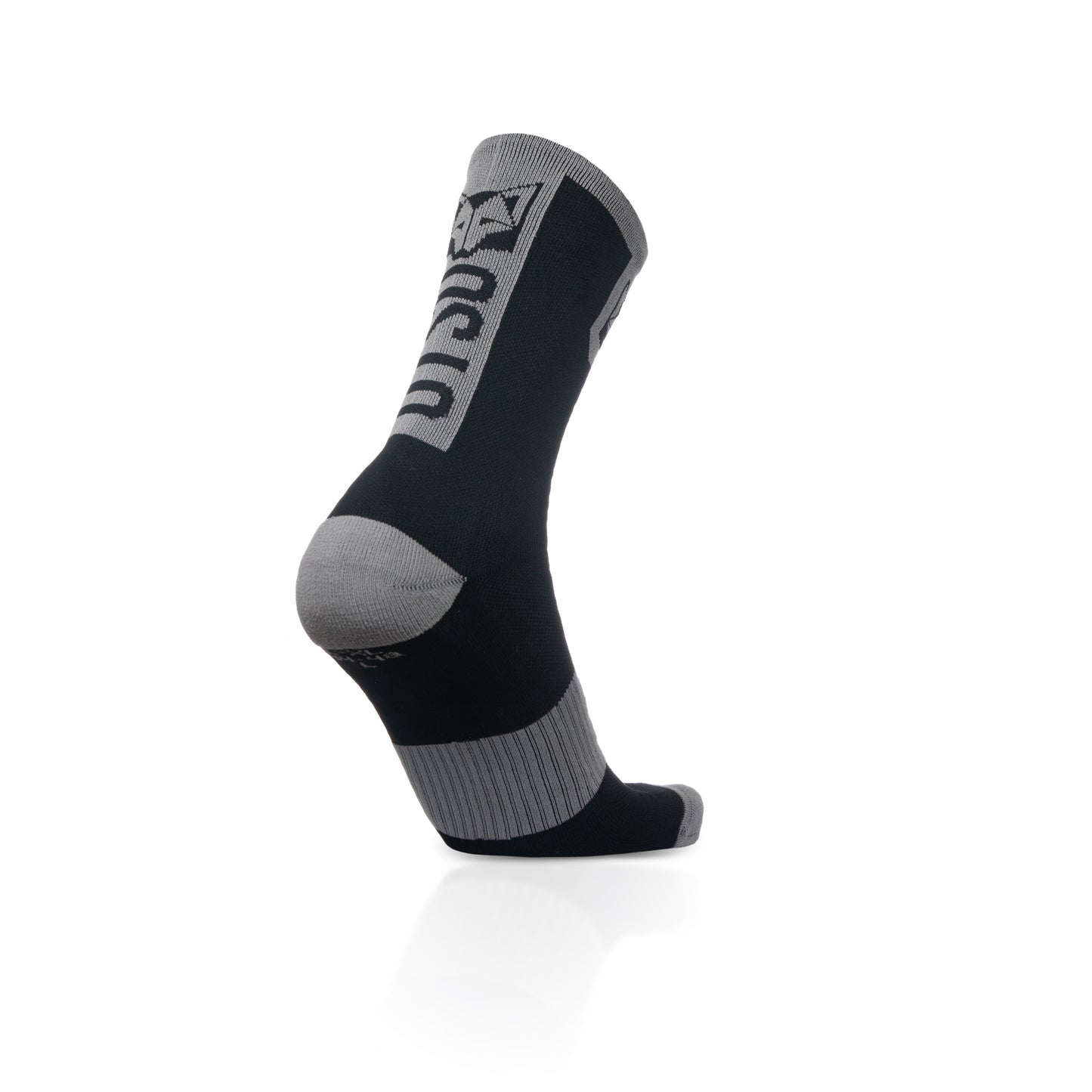 Calzini da ciclismo - Black & Silver Grey