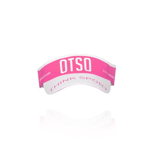 Visiera - Rosa Fluo & Bianco