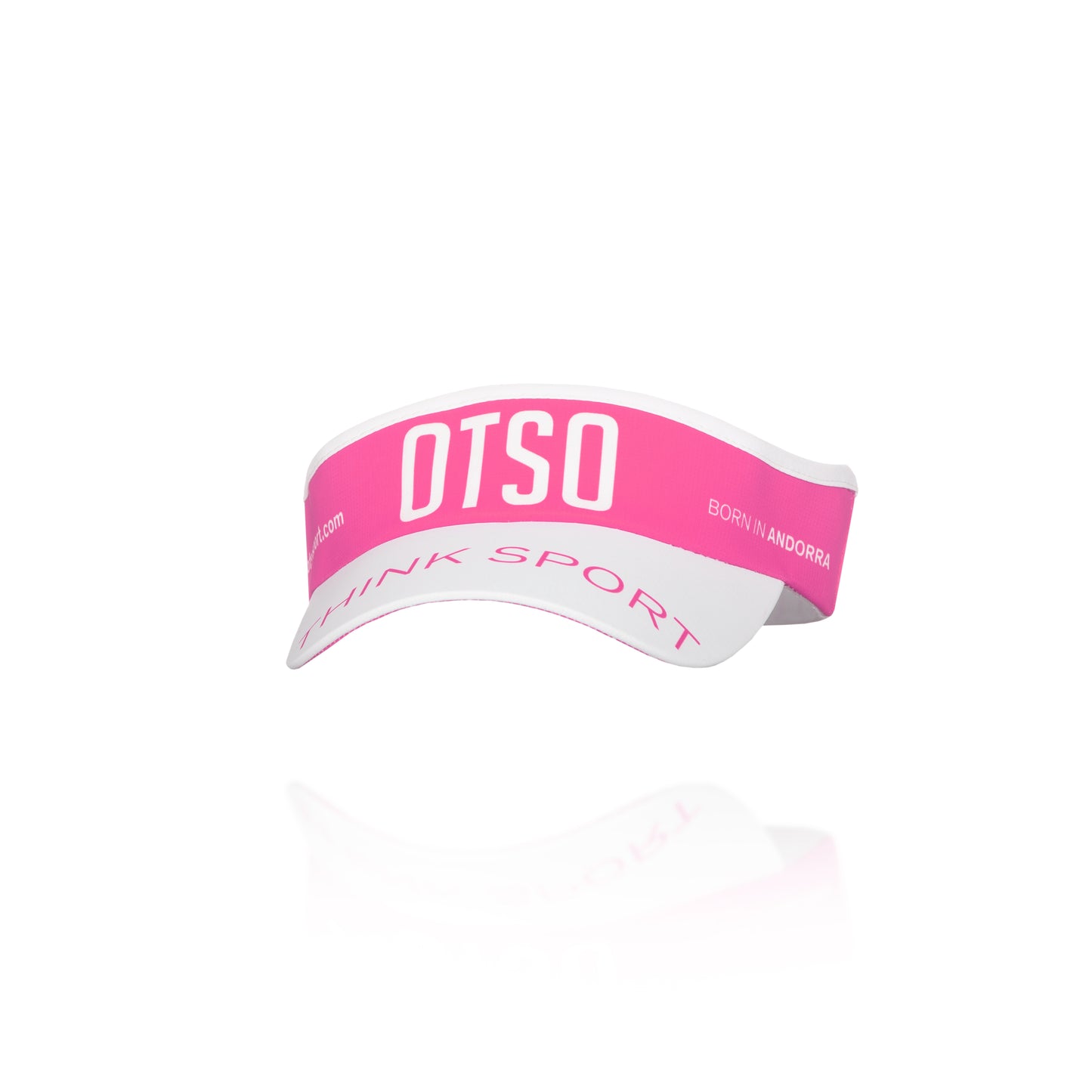 Visor - Fluo Pink & White