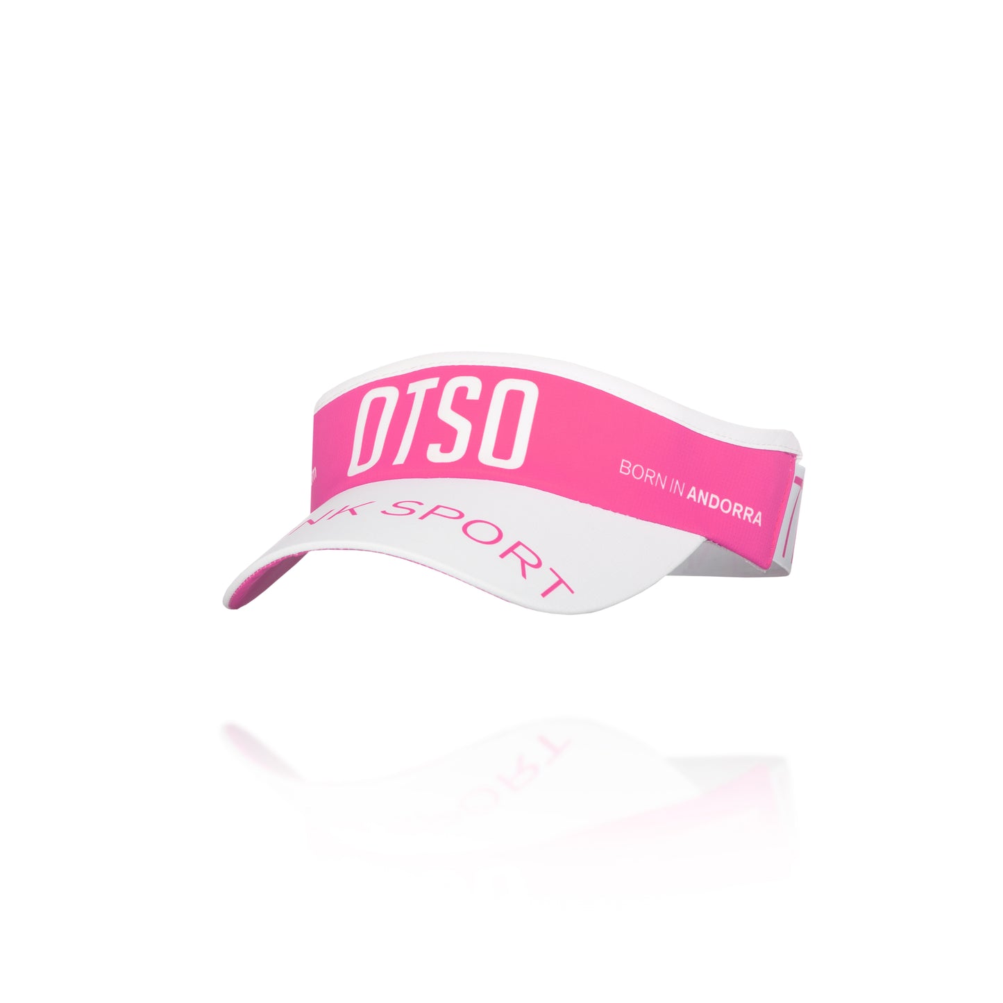 Visor - Fluo Pink & White