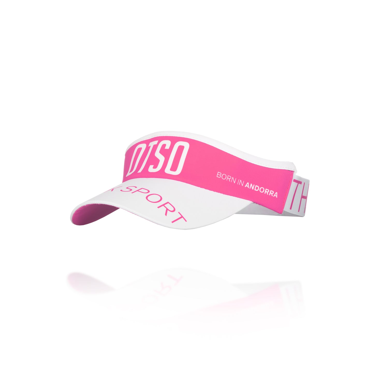 Visor - Fluo Pink & White