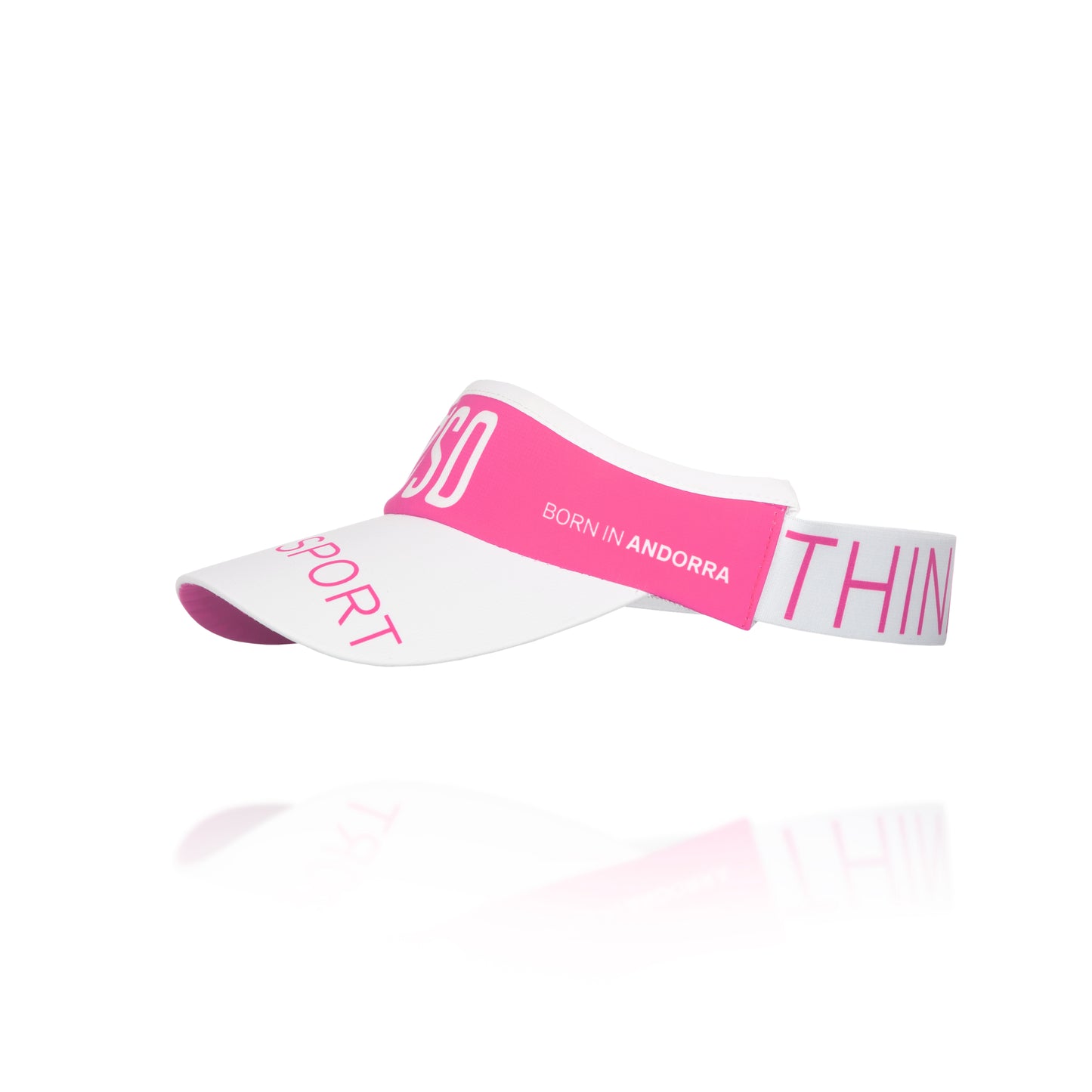 Visor - Fluo Pink & White