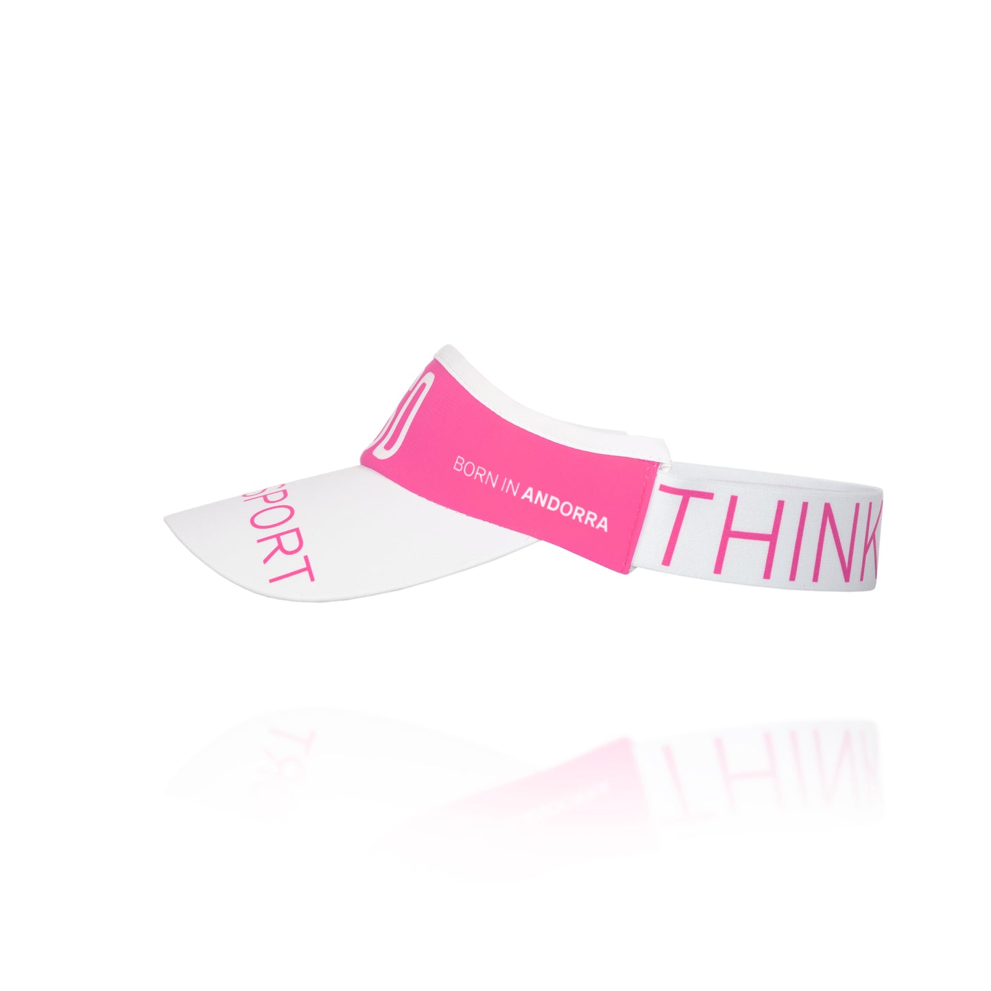 Visor - Fluo Pink & White