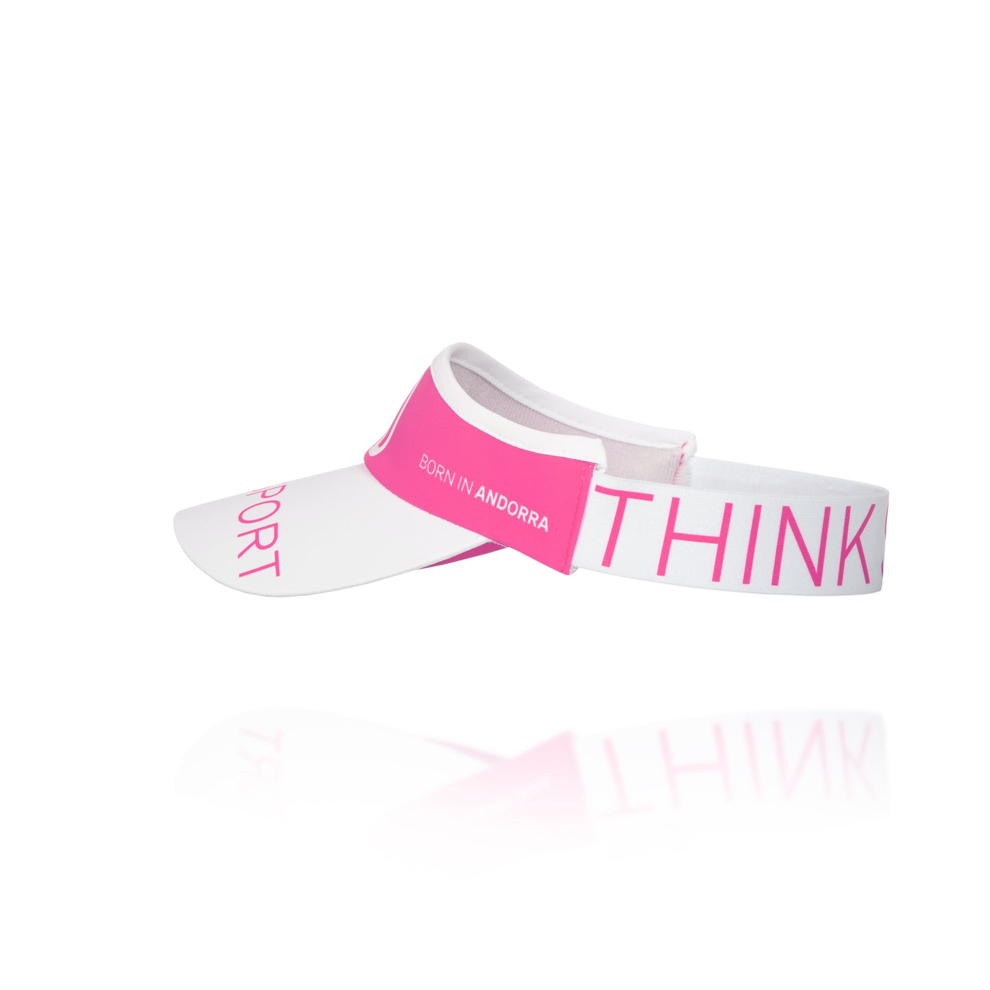 Visor - Fluo Pink & White