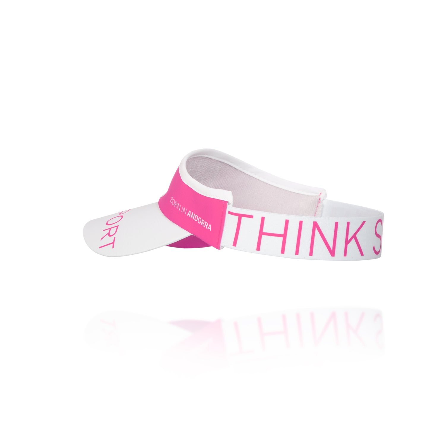 Visor - Fluo Pink & White