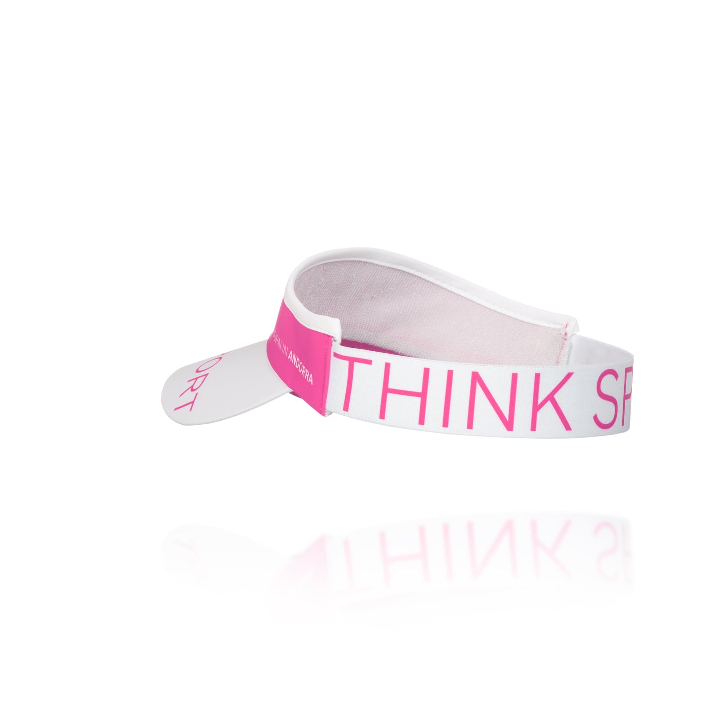Visor - Fluo Pink & White