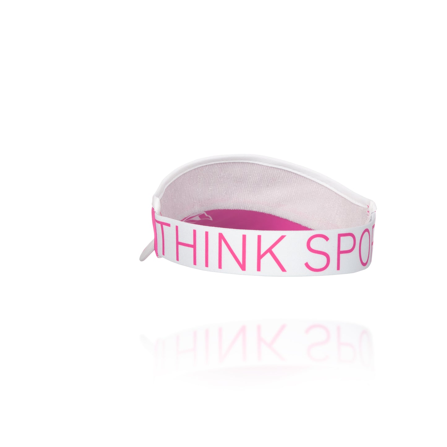Visor - Fluo Pink & White