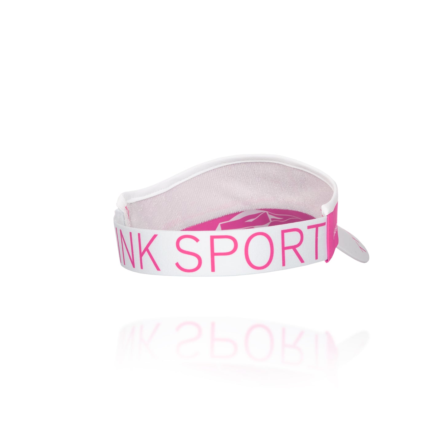 Visor - Fluo Pink & White