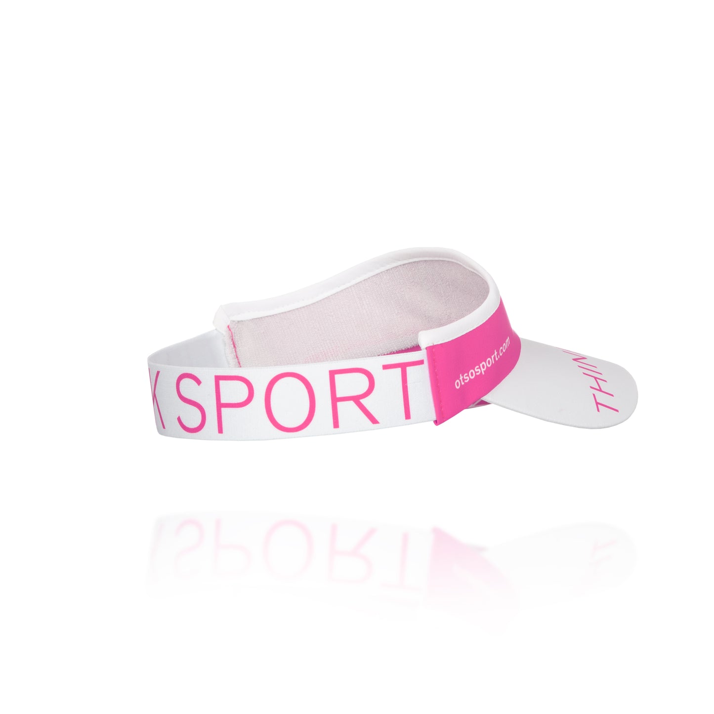 Visor - Fluo Pink & White