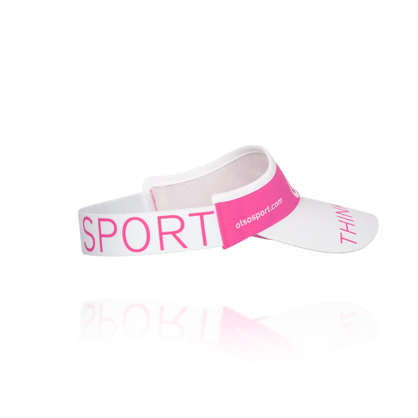 Visor - Fluo Pink & White
