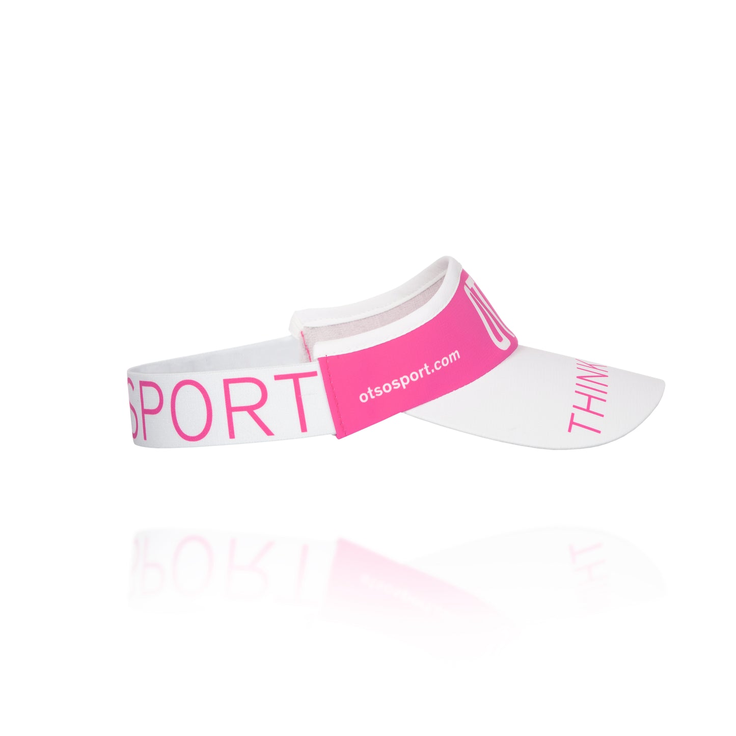 Visor - Fluo Pink & White