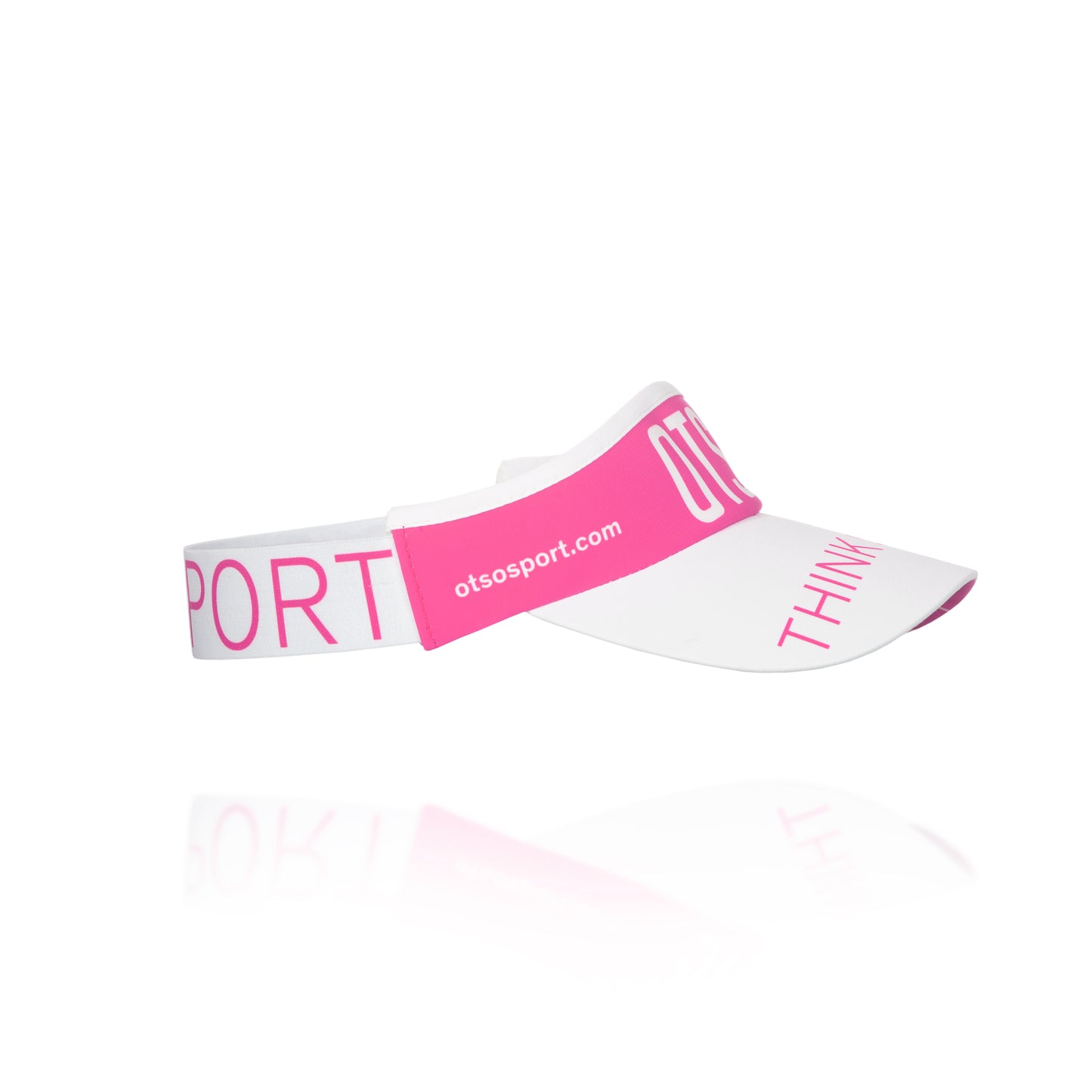 Visor - Fluo Pink & White