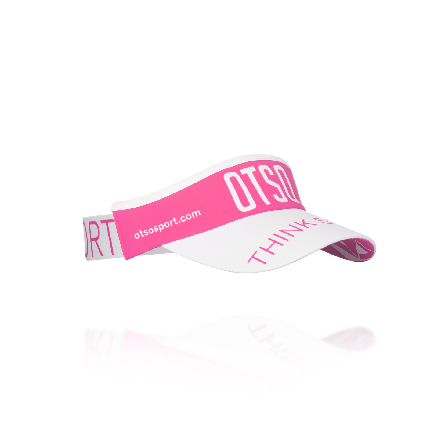 Visor - Fluo Pink & White