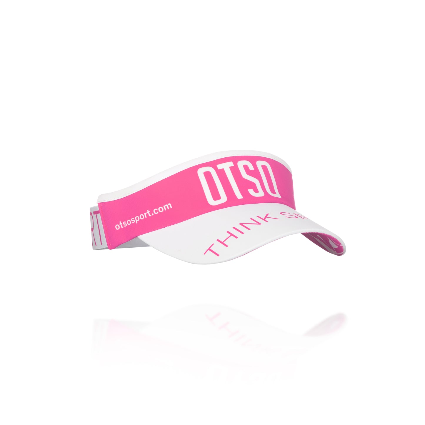 Visor - Fluo Pink & White