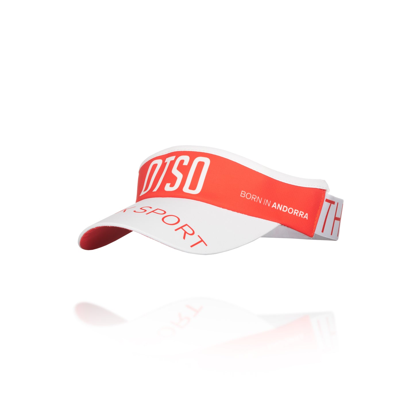 Visiera - Rosso e Bianco
