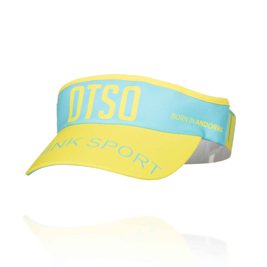 Visiera - Azzurro Chiaro & Giallo Fluo