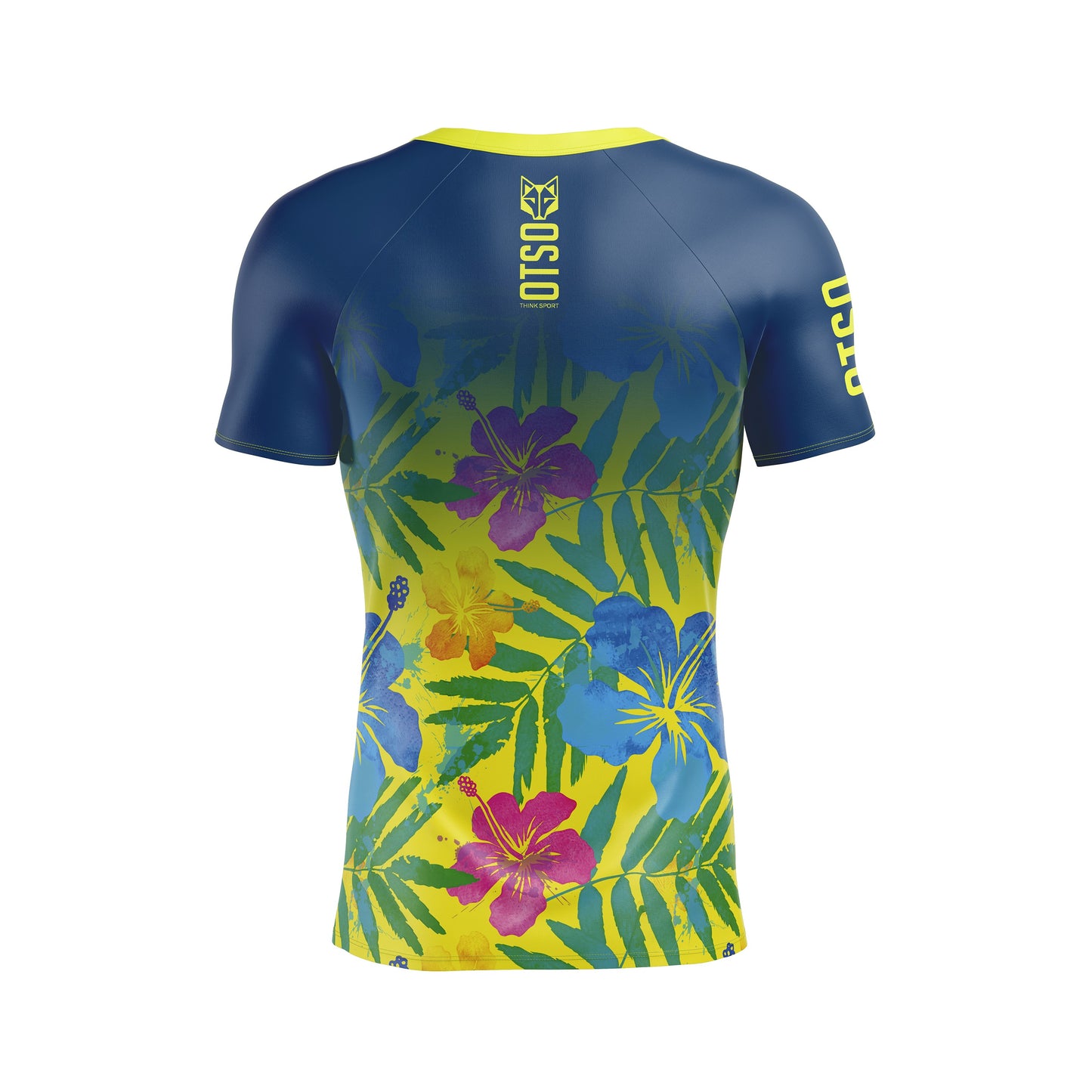 Magliette manica corta uomo - Floral Blue