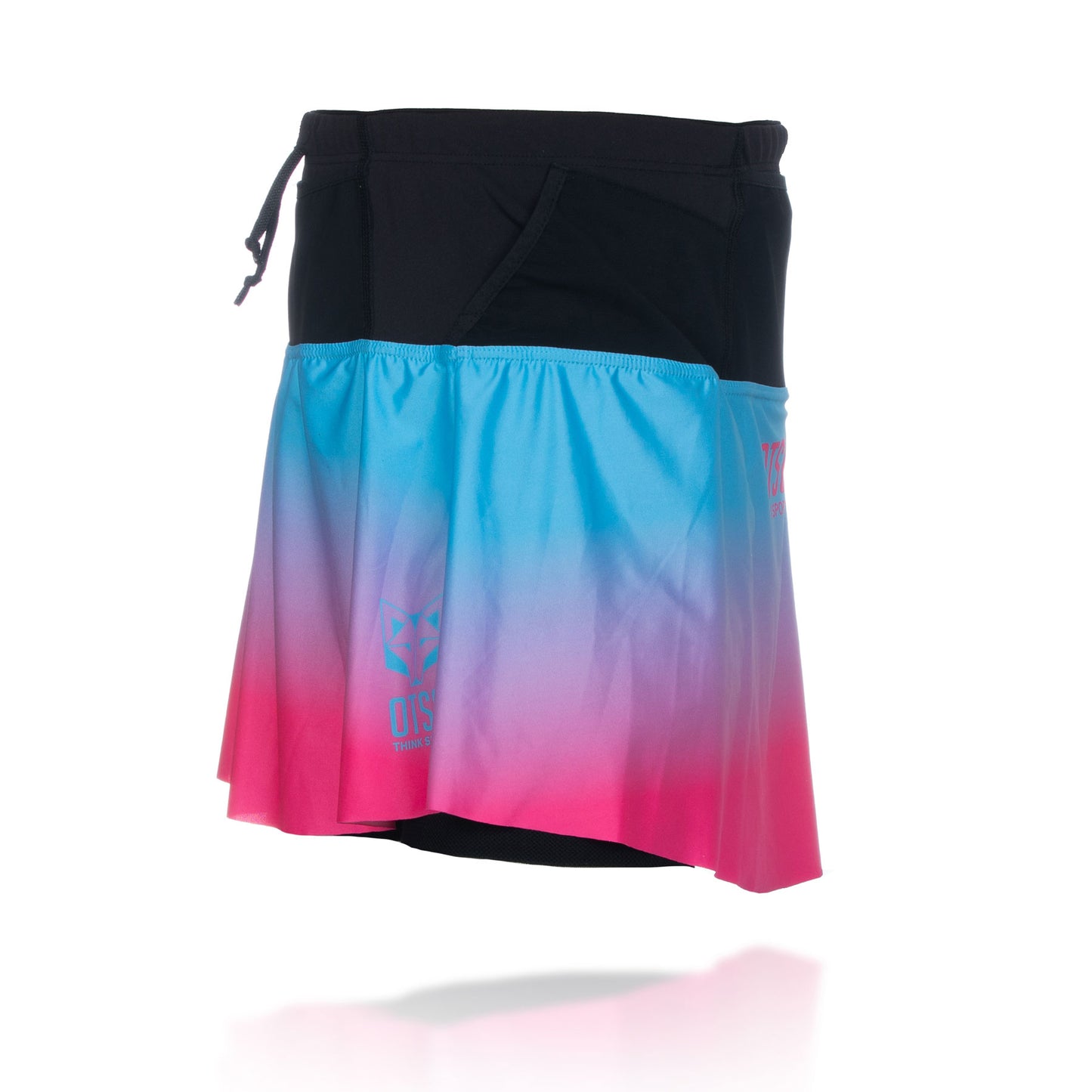 Saia feminina - Light Blue & Fluo Pink